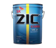ZIC X5000 10W40 (20L) масло мотор.!полусинт.\API CI-4/SL,ACEA E7/A3/B4, MB228.3, VolvoVDS-3, MAN3275