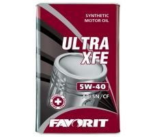 FAVORIT ULTRA XFE 5W40 4л+1л Акция API SL/CF металл